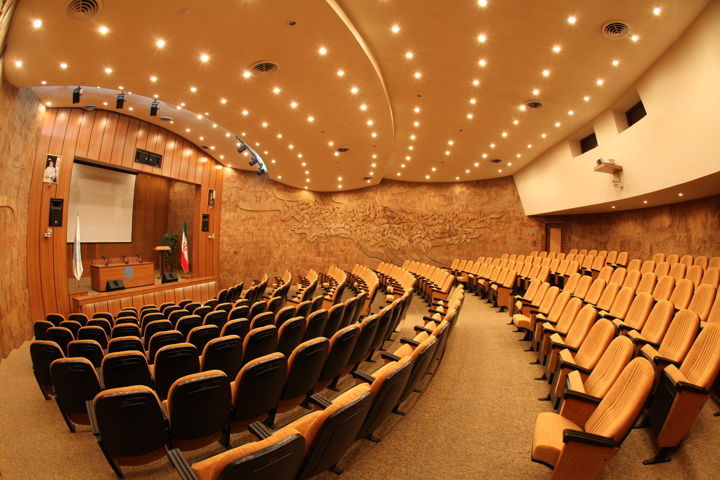 تجهیز سالن همایش دانشکده الهیات دانشگاه تهران توسط متخصصین شرکت الکتروویژن